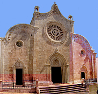 La cattedrale di Ostuni, Puglia